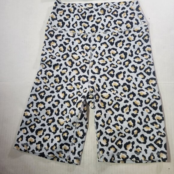 The Upside Leopard Print Crop Top & High-Waisted Shorts Set Size XS - Picture 11 of 11